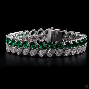 Elarique Dual Radiance Bracelet (LAB-Grown Color Stones)