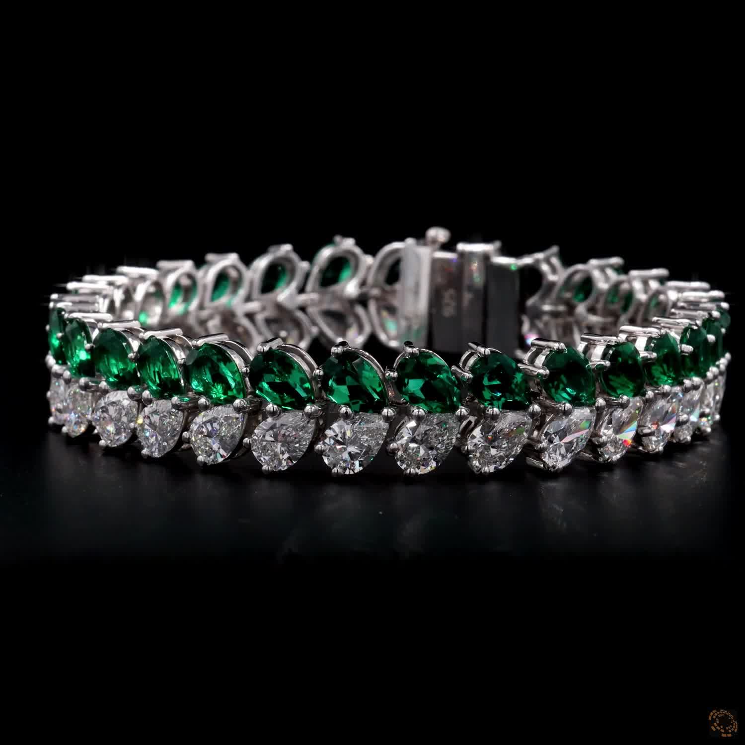 Elarique Dual Radiance Bracelet (LAB-Grown Color Stones)