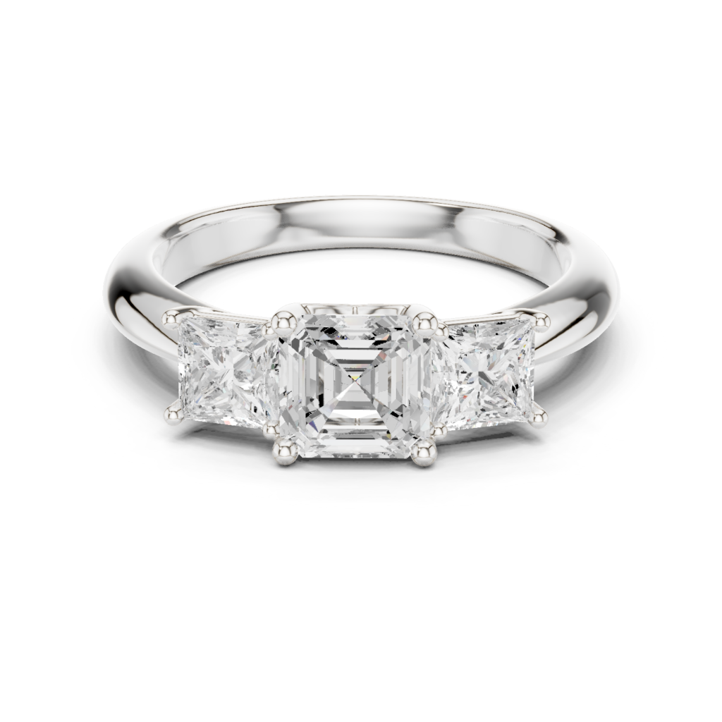 Aurora Symphony Diamond Ring