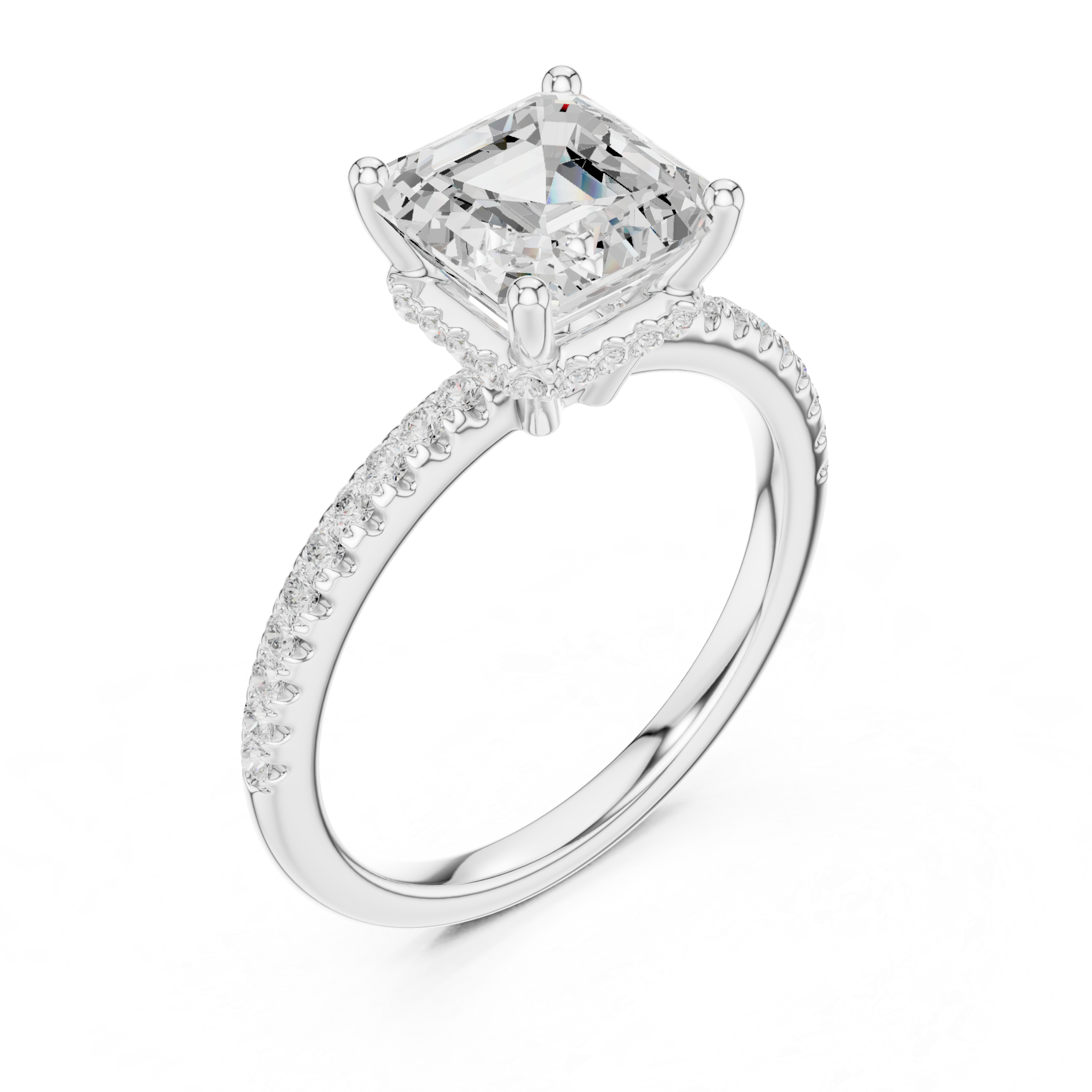 Aurelix Asscher Ring - Image 3