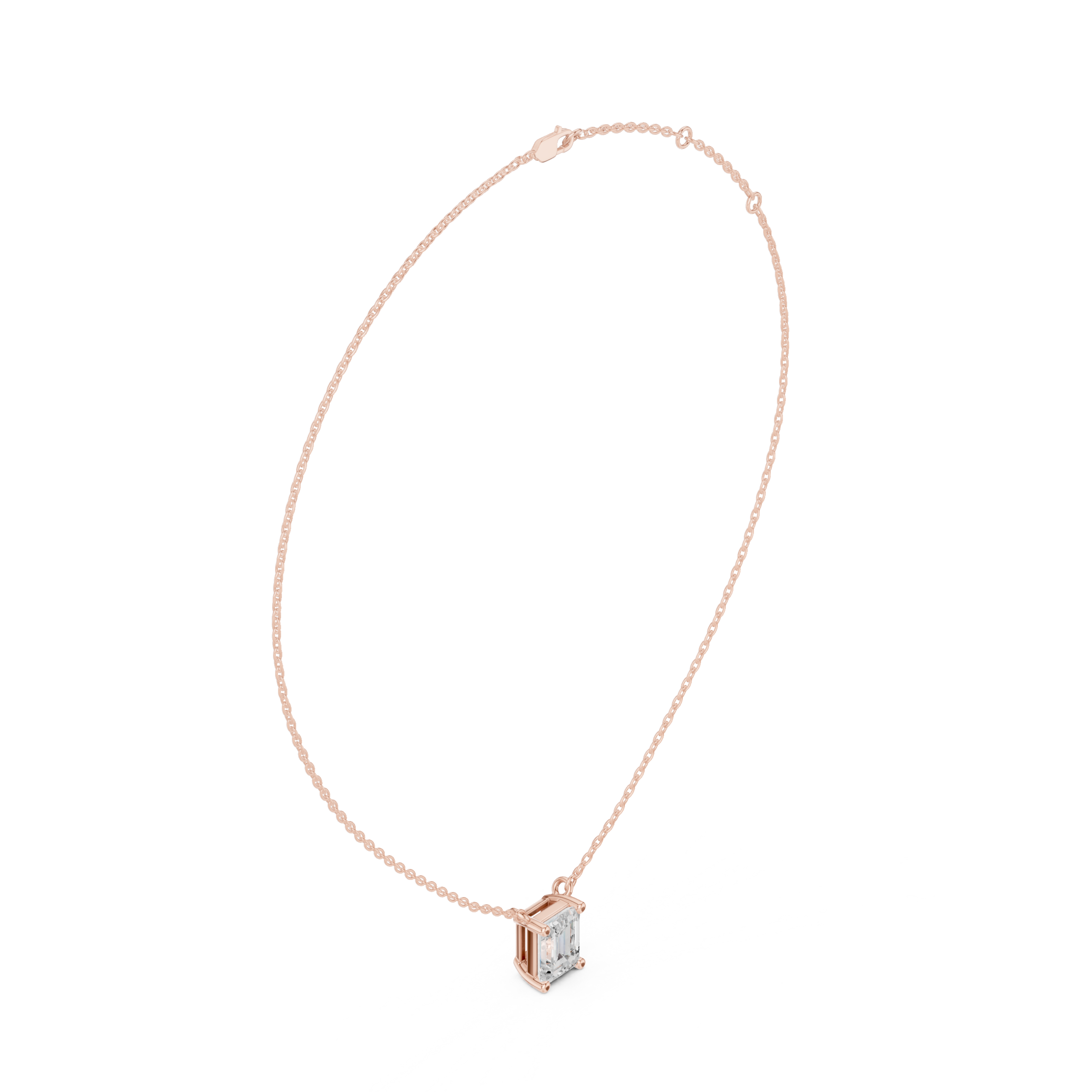 Aurora Symphony Diamond Necklace - Image 9