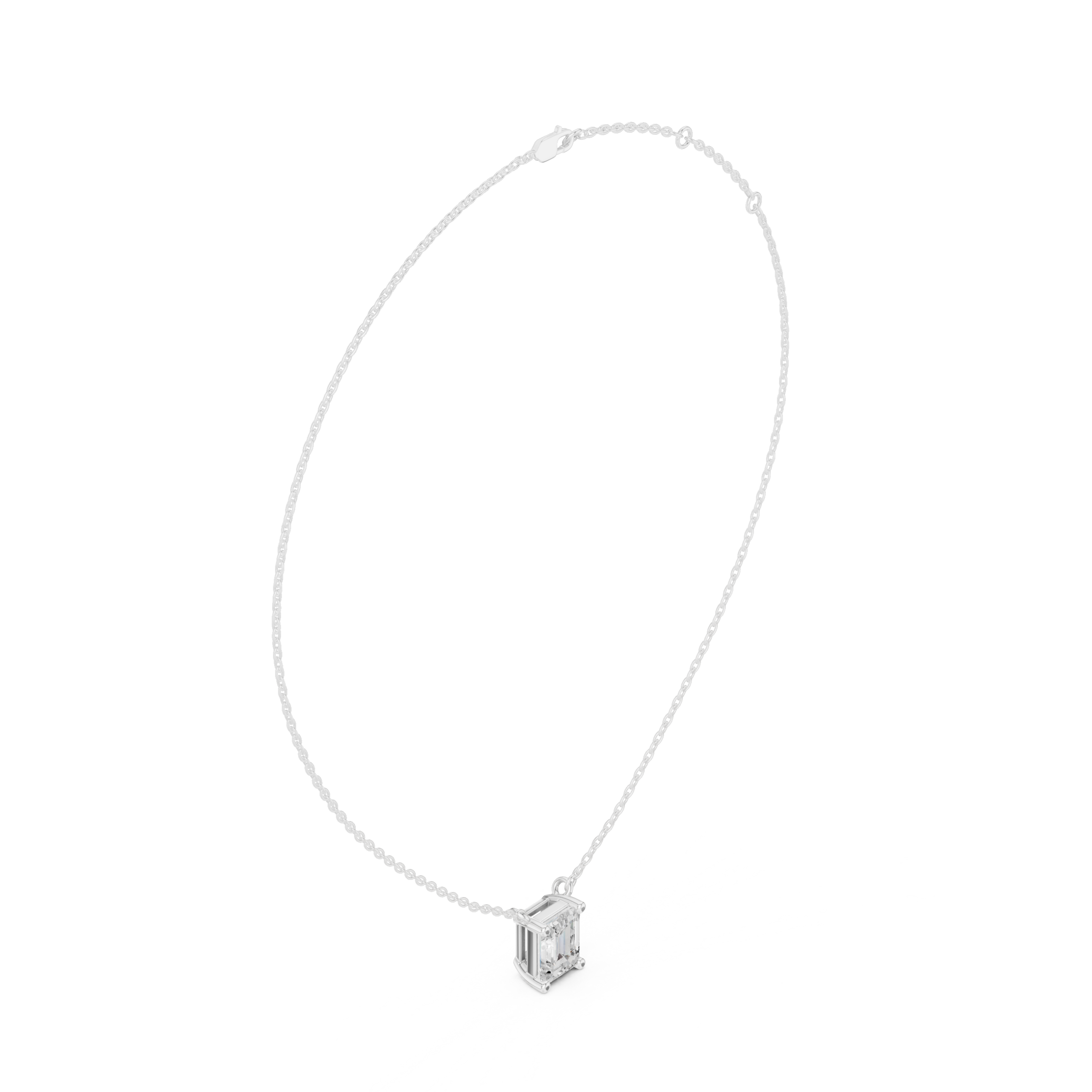 Aurora Symphony Diamond Necklace - Image 5