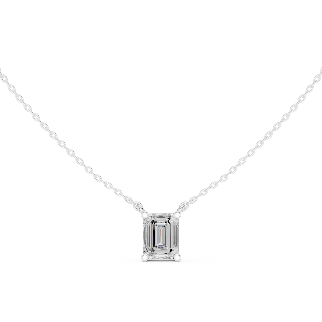 Aurora Symphony Diamond Necklace