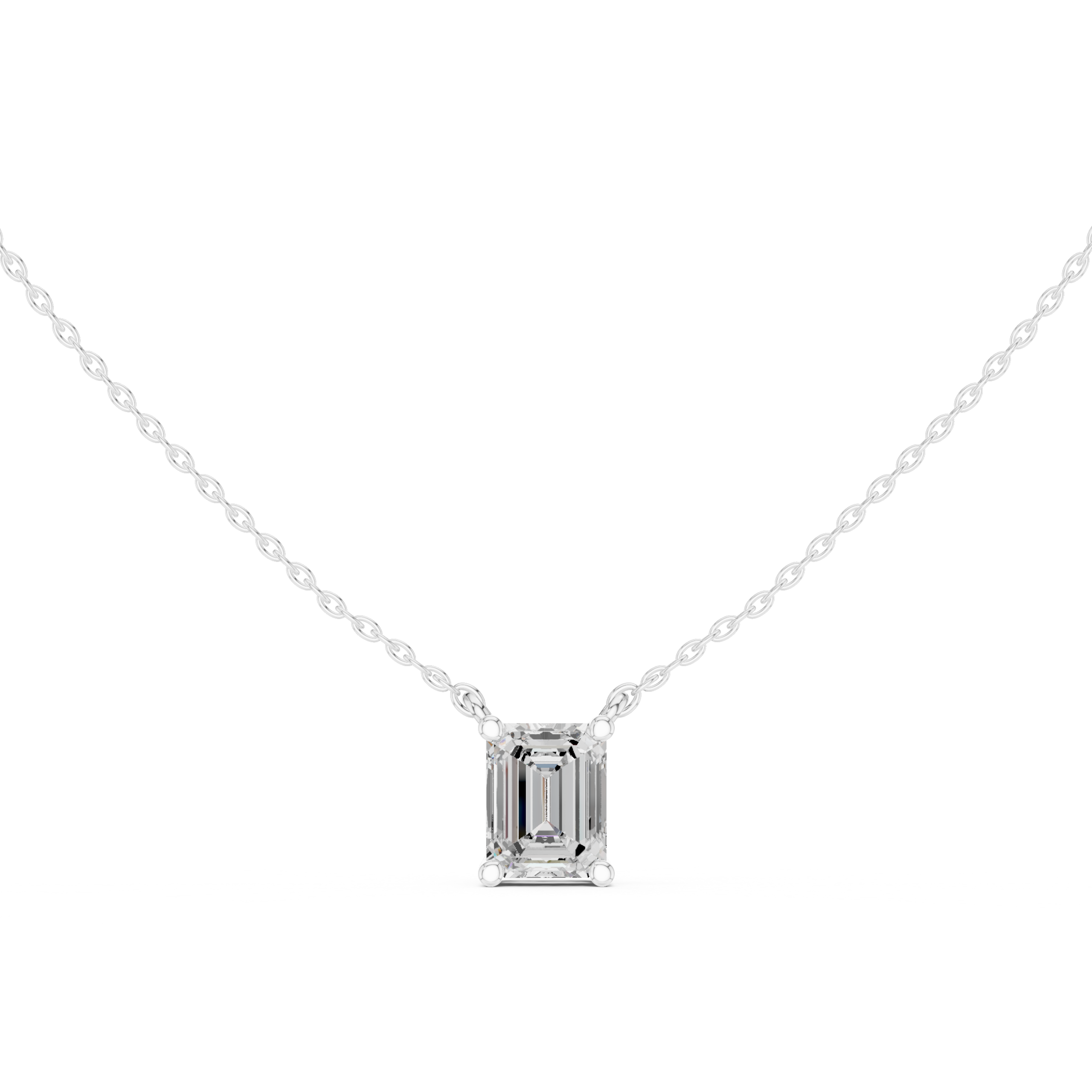 Aurora Symphony Diamond Necklace