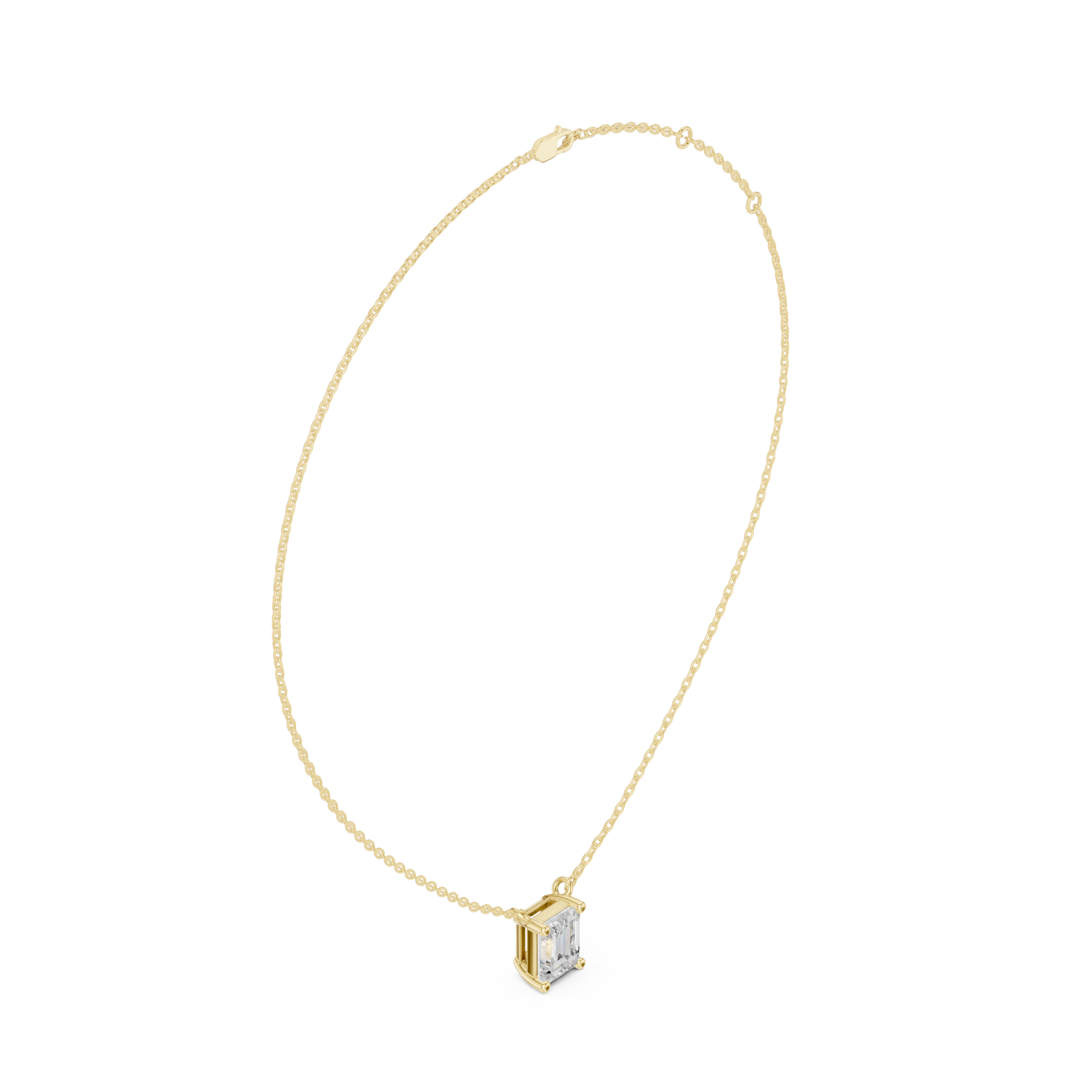 Aurora Symphony Diamond Necklace - Image 13