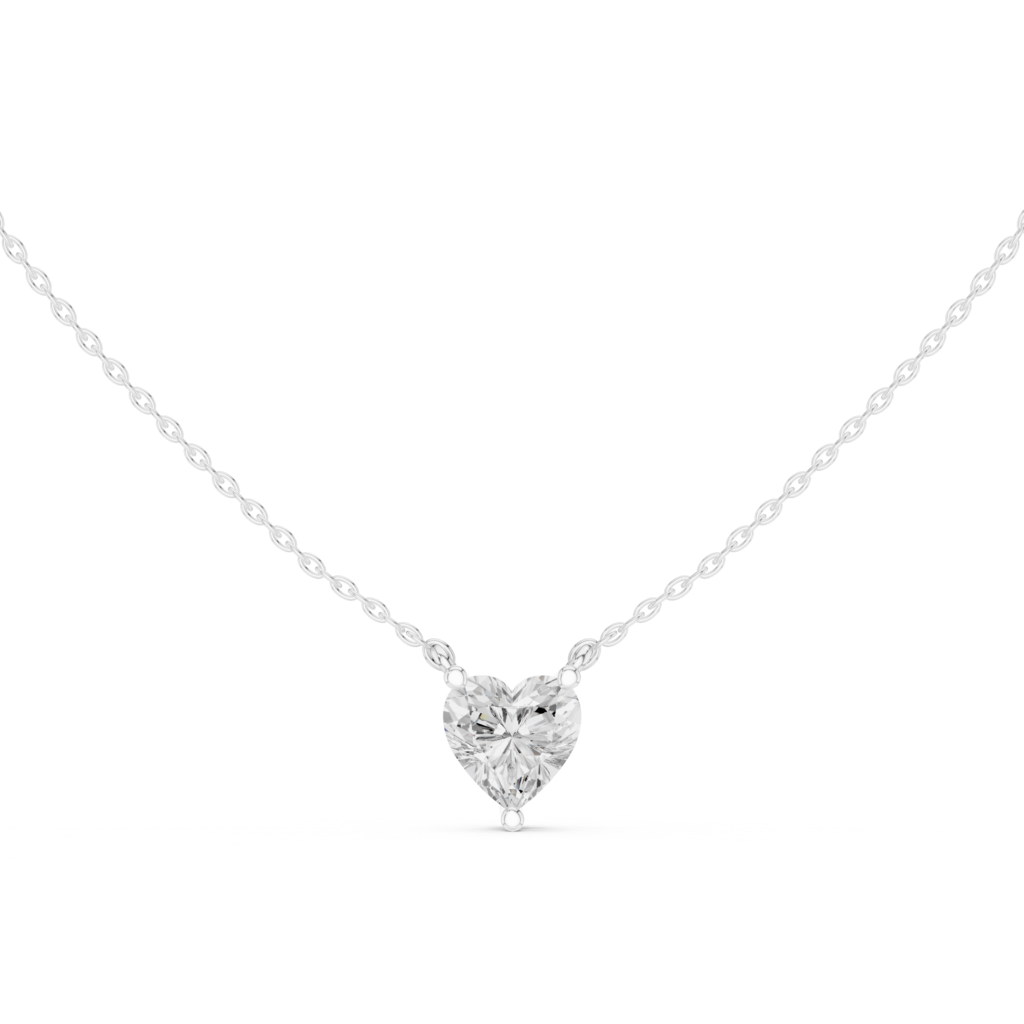 Valoria Amour Solitaire Necklace