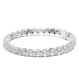 Celestia Radiance Round Diamond Bracelet