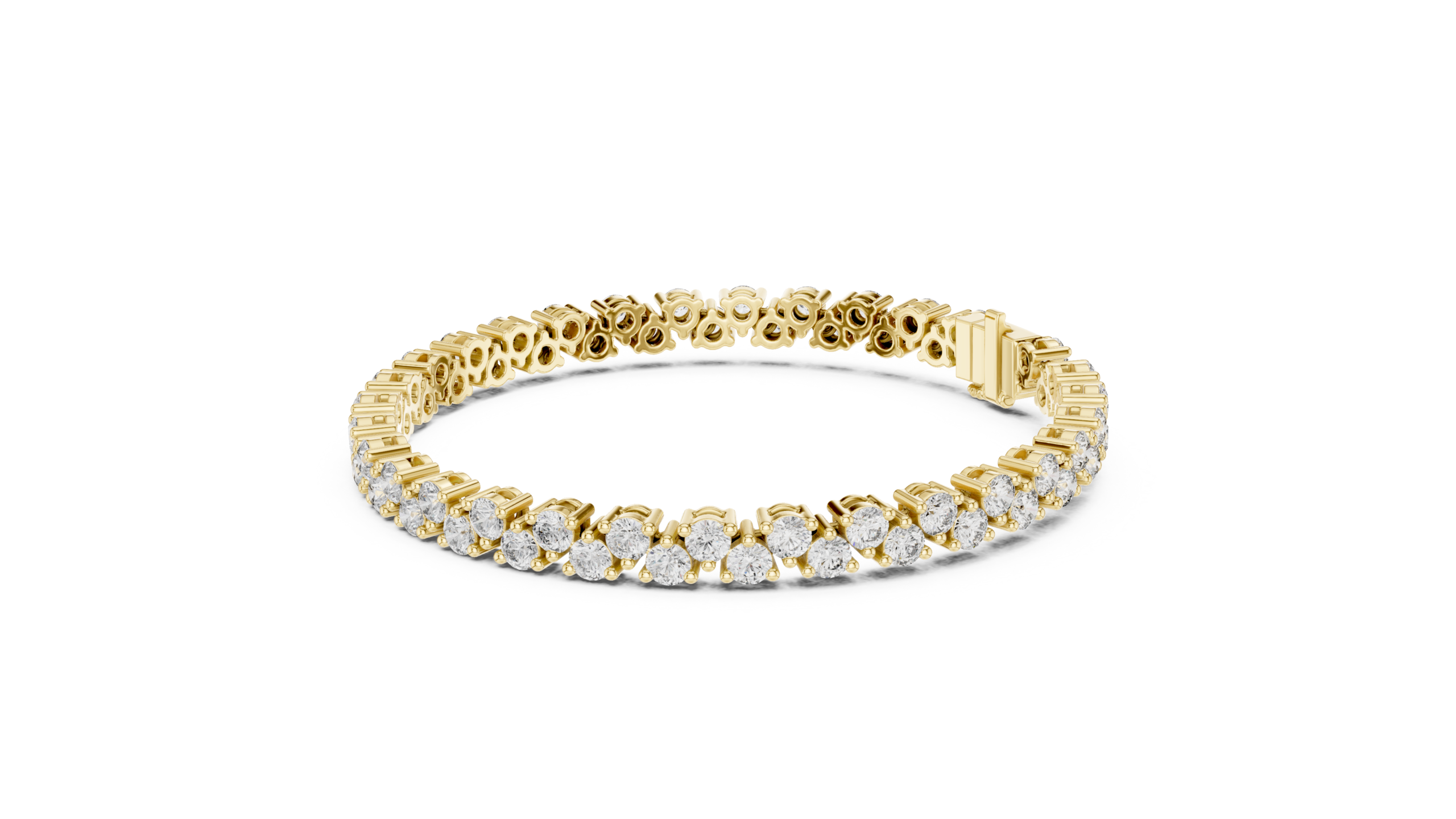 Celestia Radiance Round Diamond Bracelet - Image 6