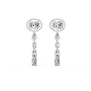 Celestia Cascade Diamond Earrings