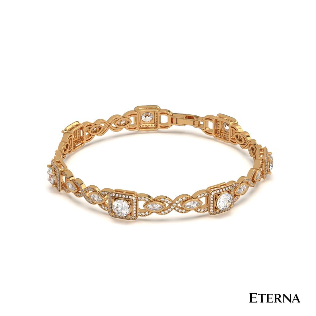 Ananté Infinity Diamond Bracelet - Image 14