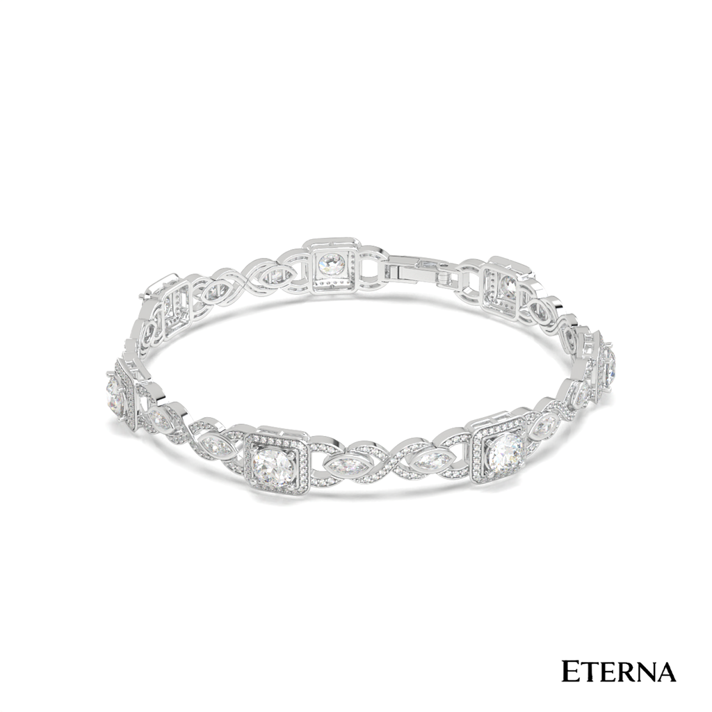 Ananté Infinity Diamond Bracelet - Image 6