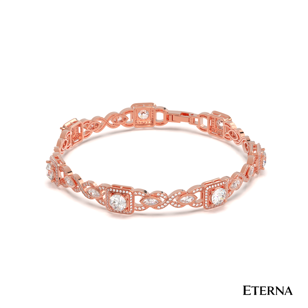 Ananté Infinity Diamond Bracelet - Image 9