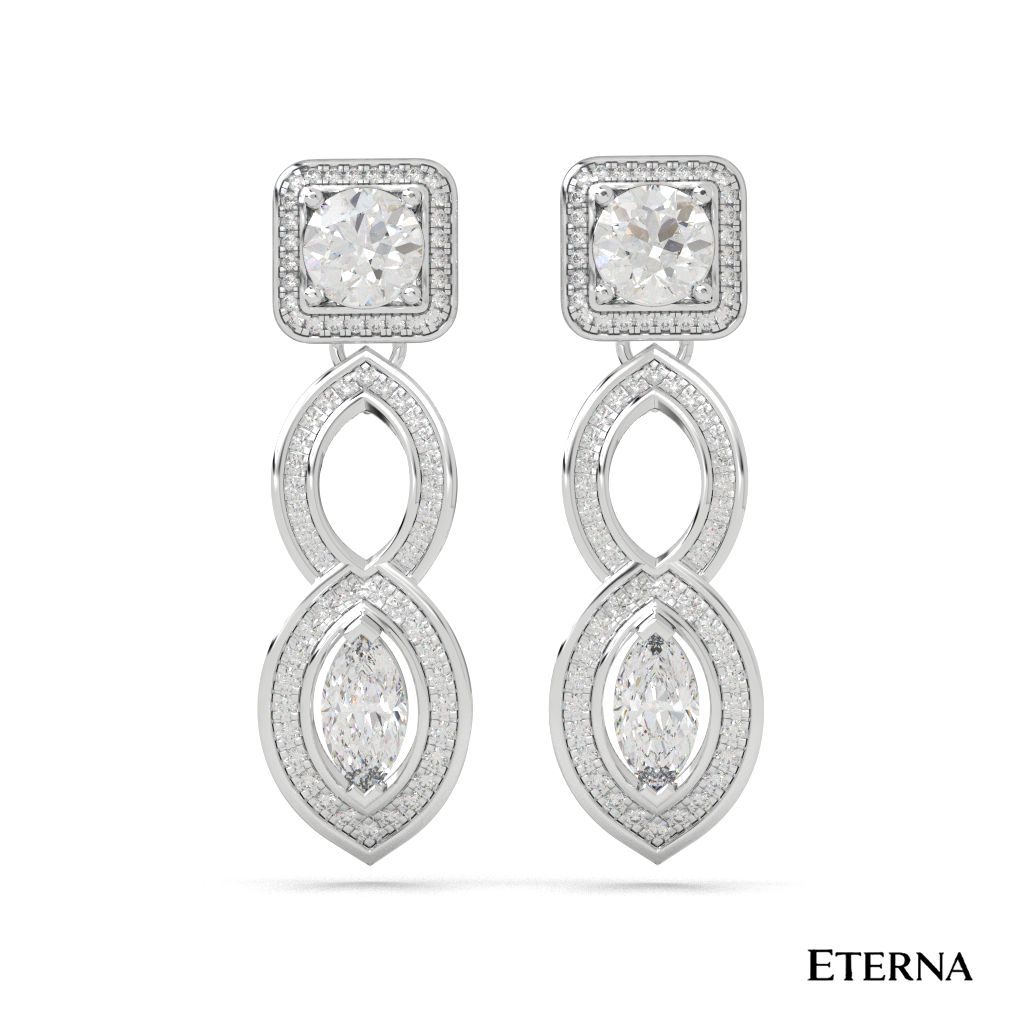 Ananté Infinity Diamond Earrings