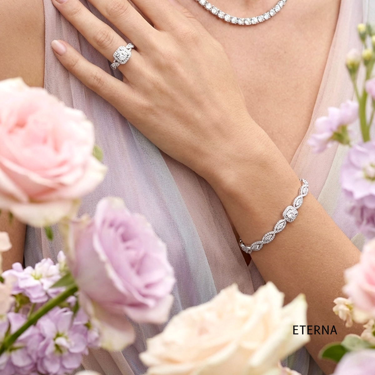 Ananté Infinity Diamond Bracelet - Image 2