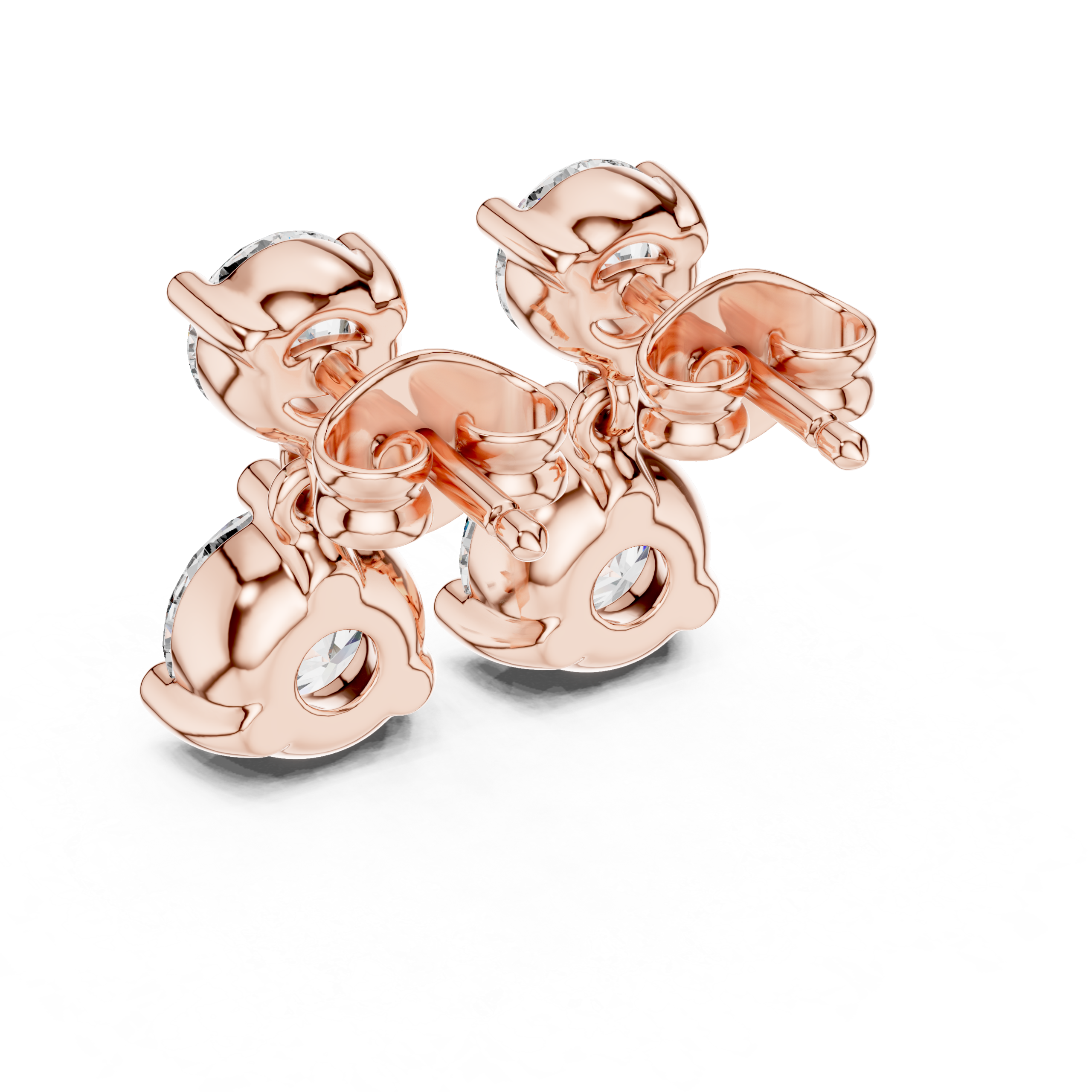 Celestia Duo Diamond Earrings - Image 8