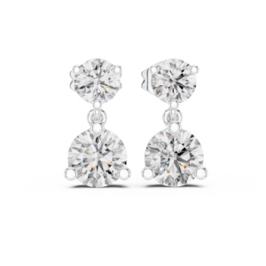 Celestia Duo Diamond Earrings
