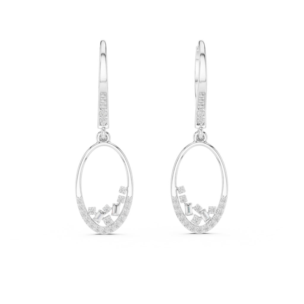 Luminara Orbit Drop Earrings