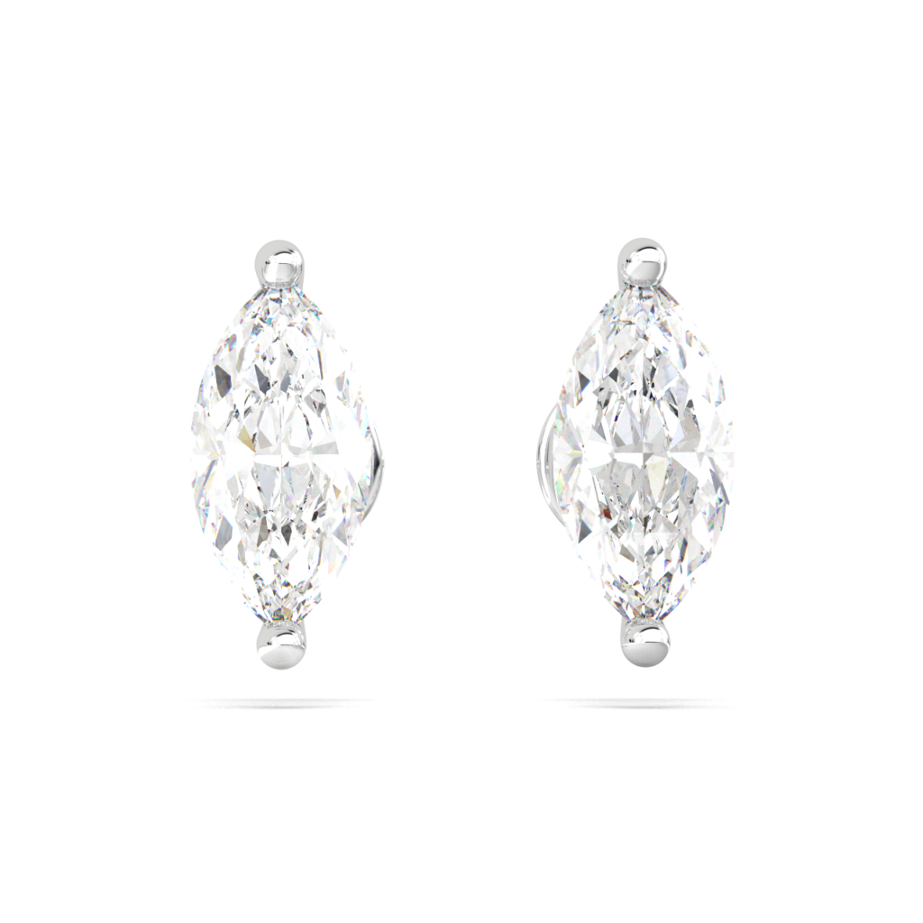 ETERNA Gemini Marquise Stud Earrings