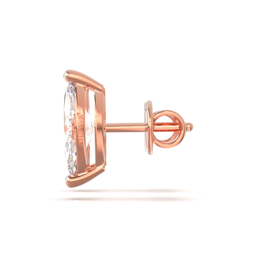 ETERNA Sagittarius Marquise Stud Earrings - Image 7