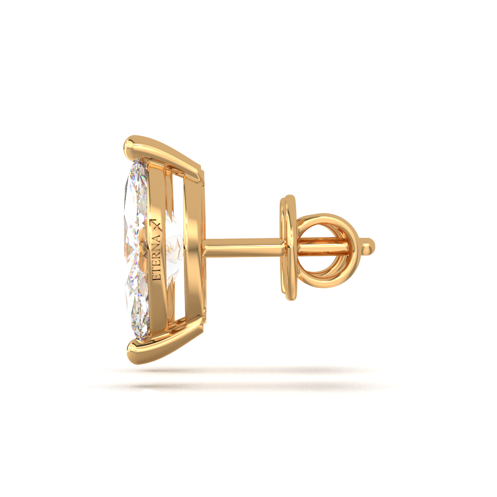 ETERNA Sagittarius Marquise Stud Earrings - Image 11