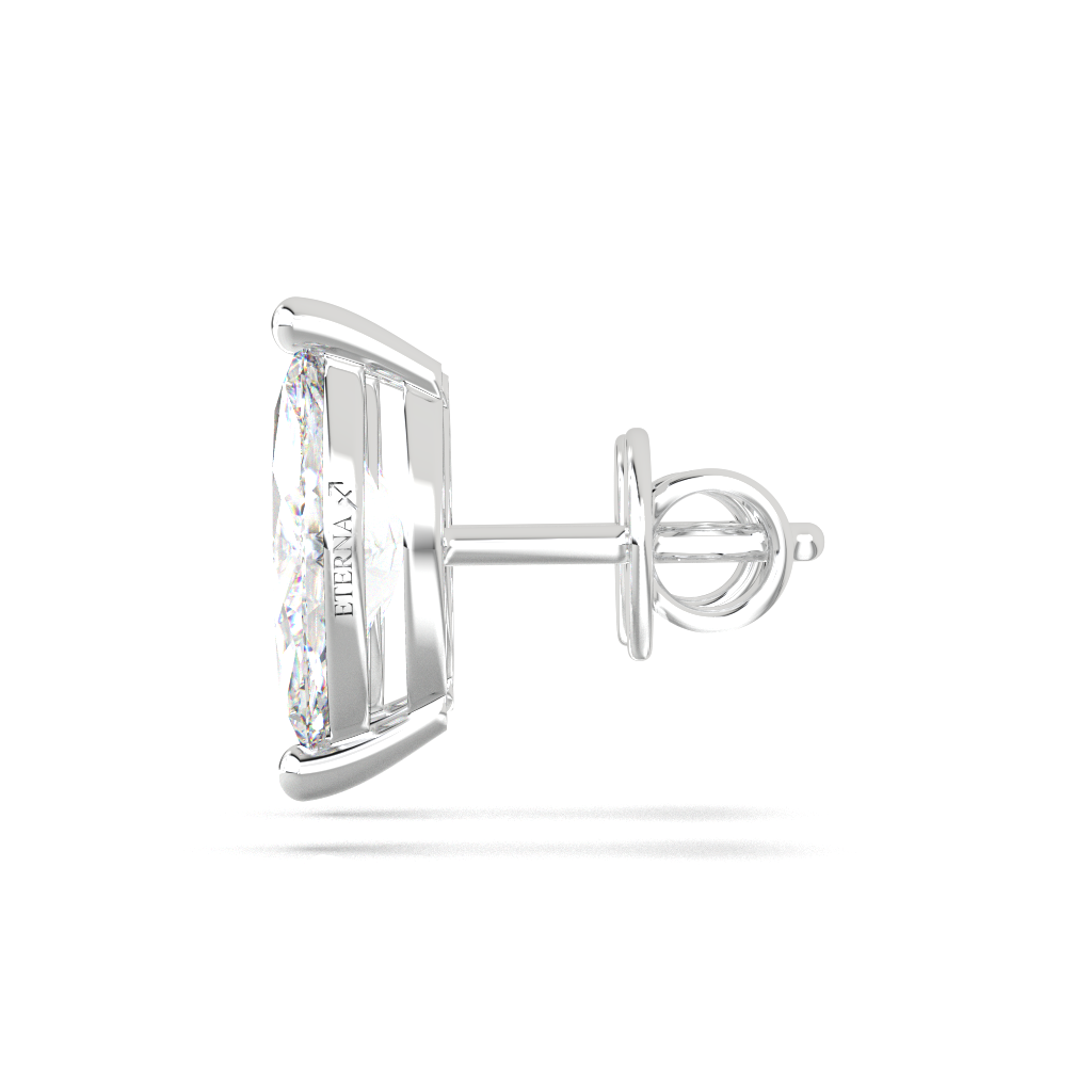 ETERNA Sagittarius Marquise Stud Earrings - Image 3
