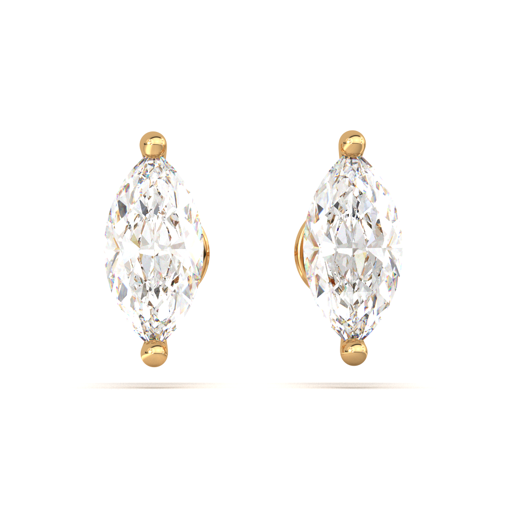 ETERNA Sagittarius Marquise Stud Earrings - Image 12