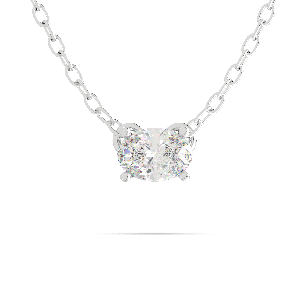 ETERNA Aquarius Oval Classic Necklace