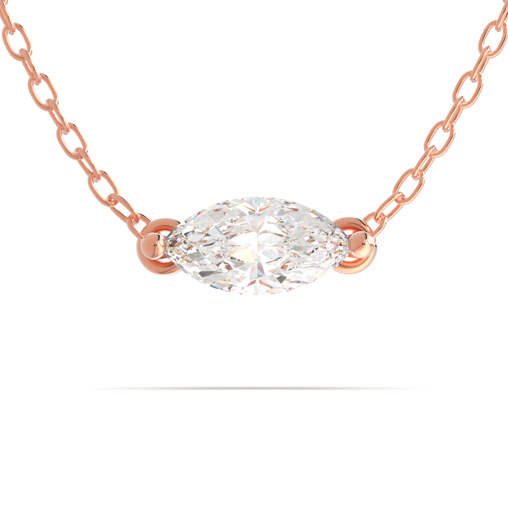 ETERNA Sagittarius Marquise Classic Necklace - Image 5