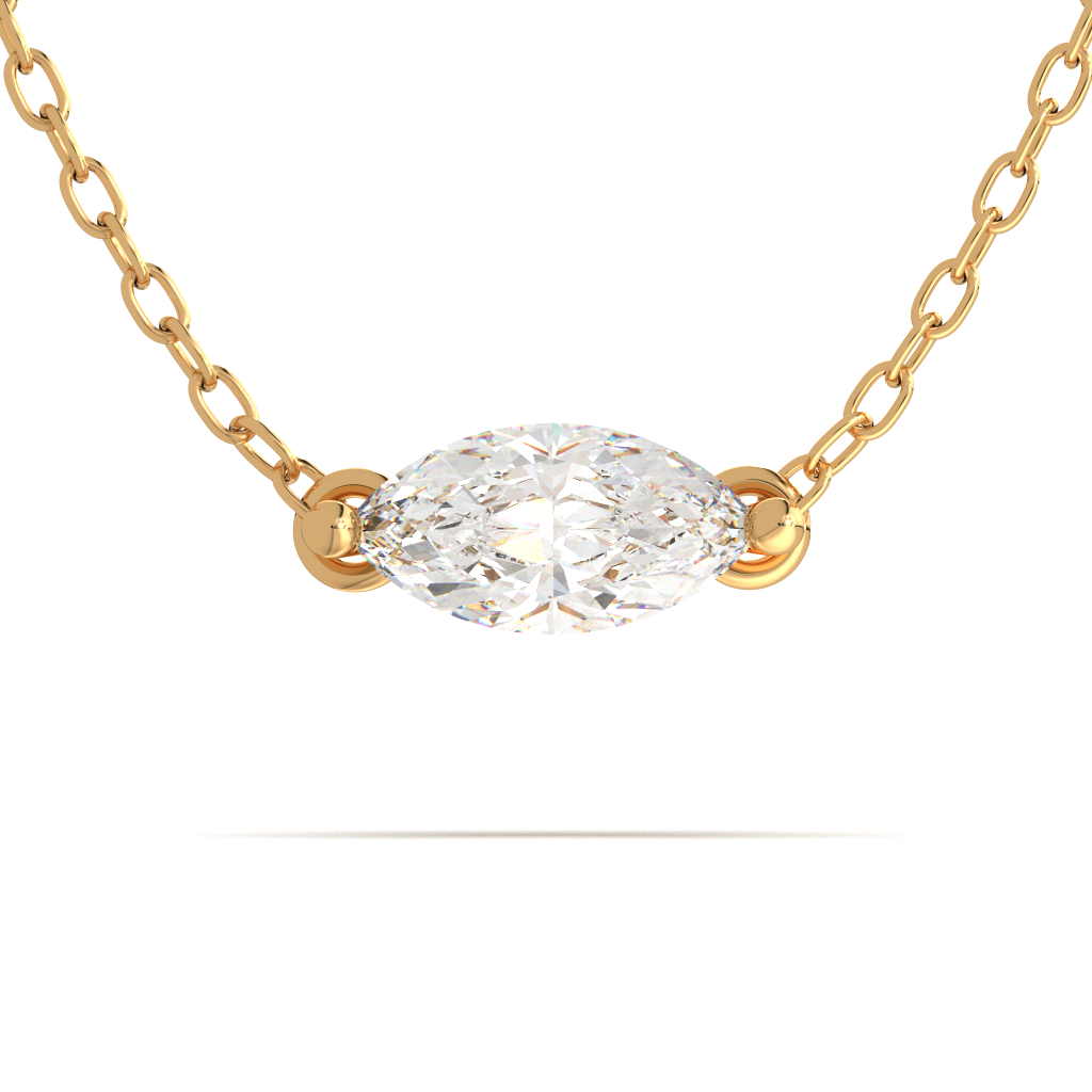 ETERNA Sagittarius Marquise Classic Necklace - Image 9