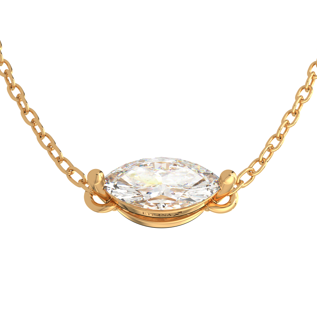 ETERNA Sagittarius Marquise Classic Necklace - Image 11