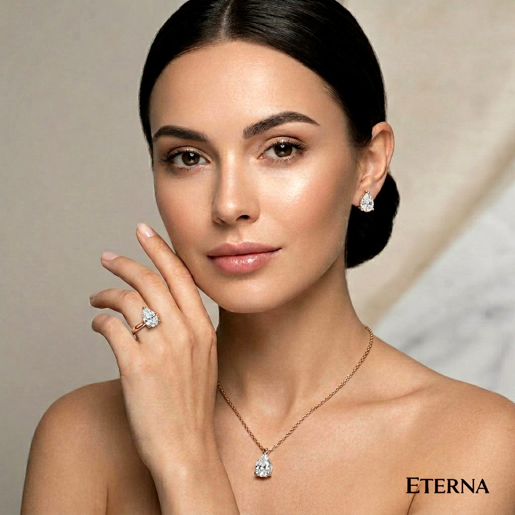 ETERNA Cancer Pear Classic Necklace - Image 6