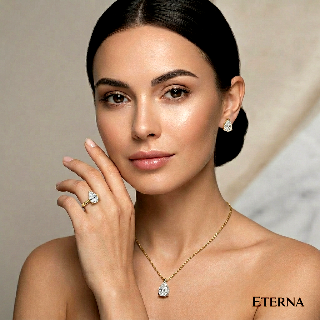 ETERNA Cancer Pear Classic Necklace - Image 10