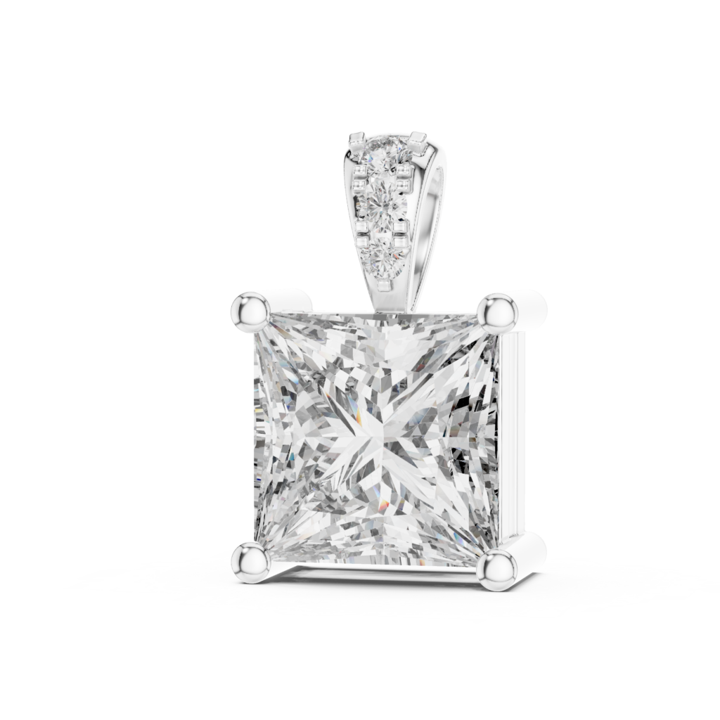 Royale Prism Diamond Pendant