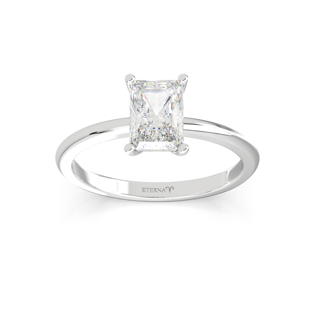 ETERNA Aries Radiant Solitaire Ring