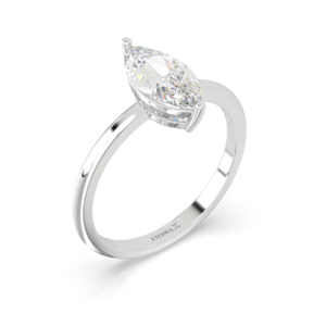 ETERNA Gemini Marquise Solitaire Ring