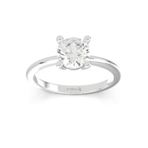 ETERNA Leo Round Solitaire Ring