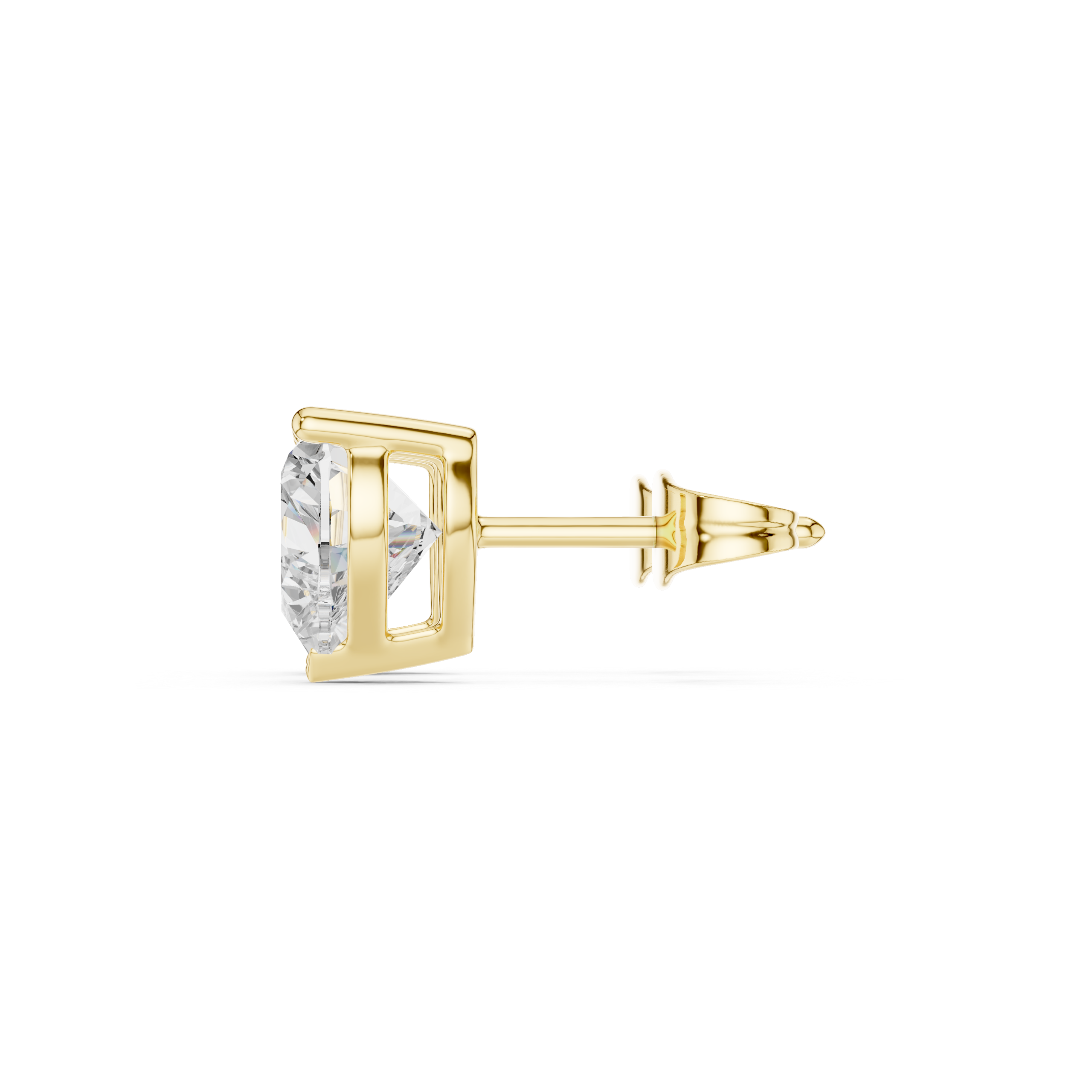 Amoura Heart Radiance Diamond Studs - Image 11