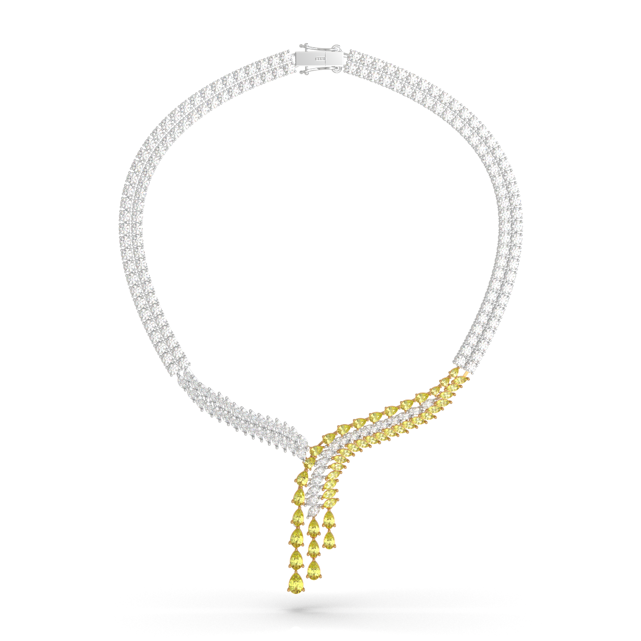 ETERNA Royal Cascade Necklace - Image 3