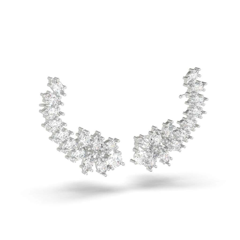 Celestia Arc Diamond Ear Cuff