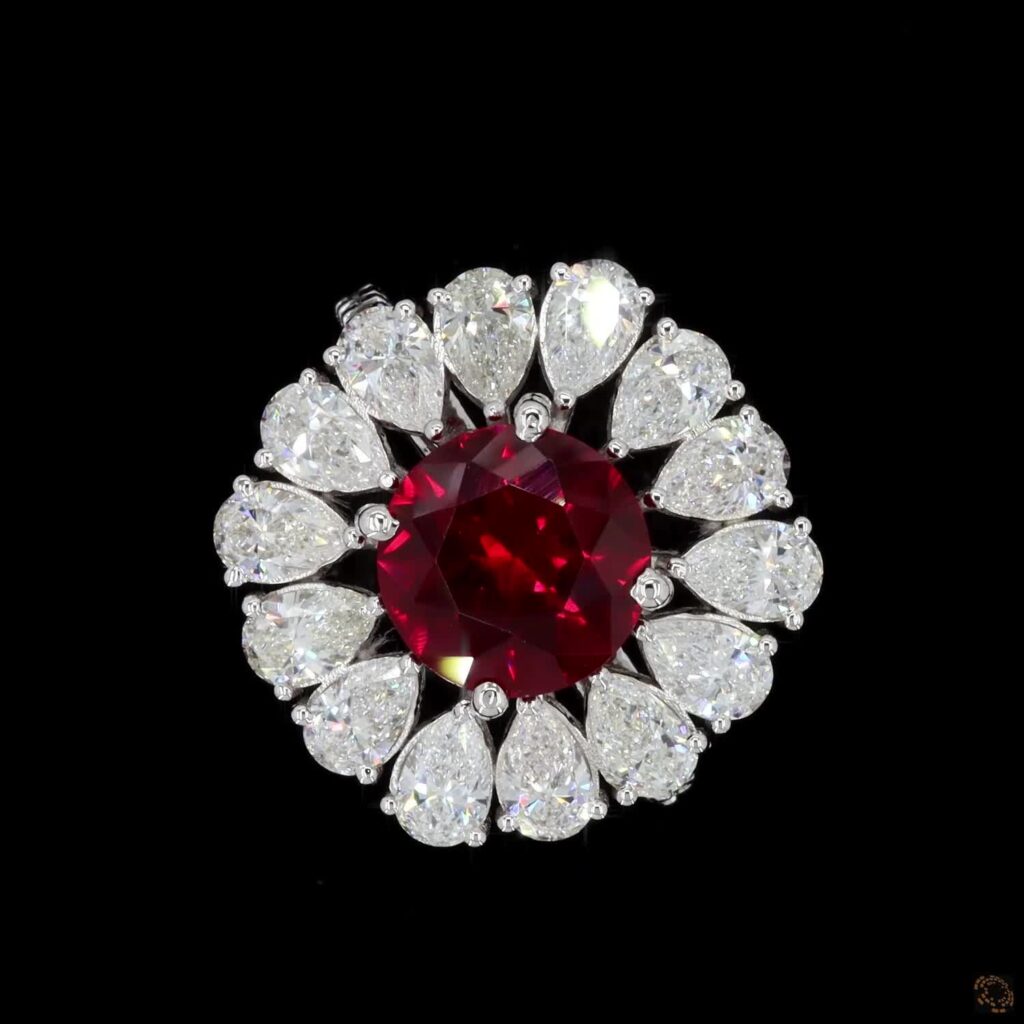 Rubélia Royal Bloom Ring