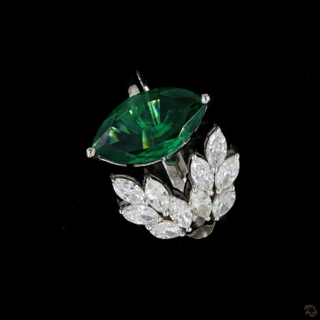 Émeraude Celestia Ring